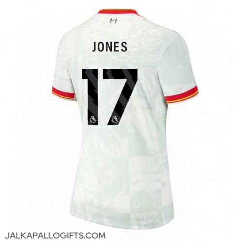 Liverpool Curtis Jones #17 Kolmaspaita Naiset 2024-25 Lyhythihainen